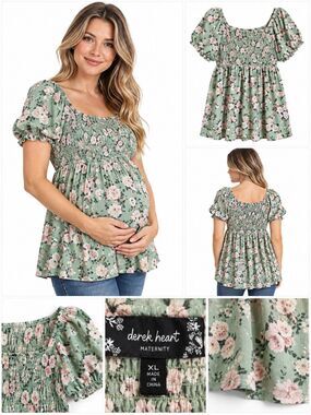 Derek Heart Maternity XL Top
